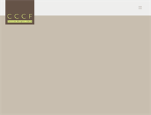 Tablet Screenshot of clinique-cccf.com